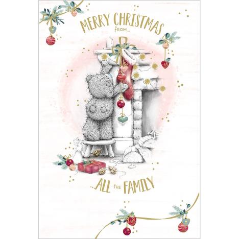 From All the Family Me to You Bear Christmas Card £2.49
